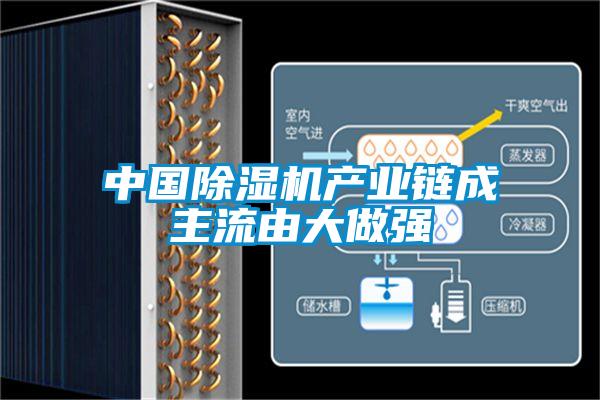 中國除濕機產業鏈成主流由大做強