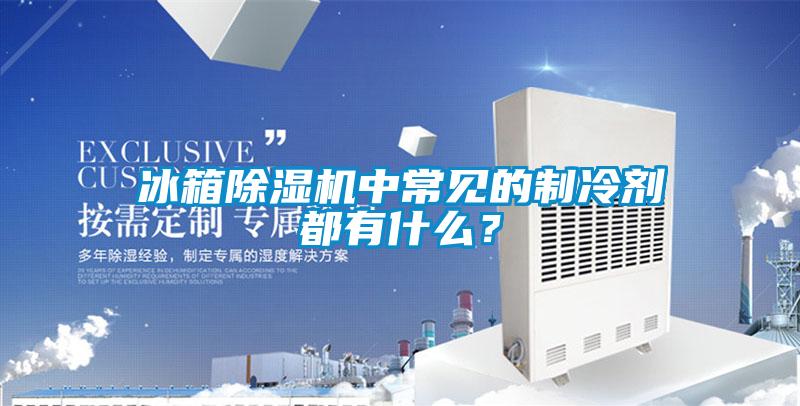 冰箱除濕機(jī)中常見(jiàn)的制冷劑都有什么？