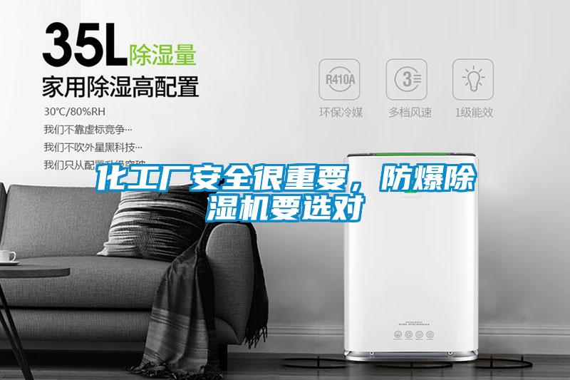 化工廠安全很重要,防爆除濕機(jī)要選對