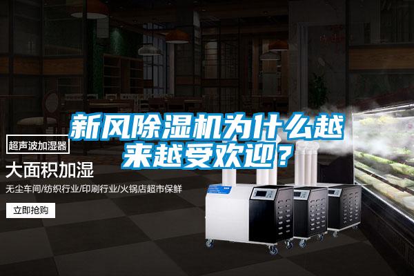 新風(fēng)除濕機(jī)為什么越來(lái)越受歡迎？