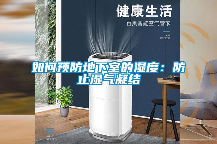 如何預防地下室的濕度:防止濕氣凝結