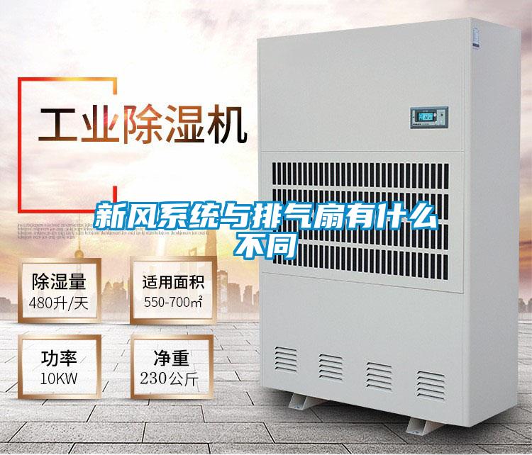 新風系統與排氣扇有什么不同