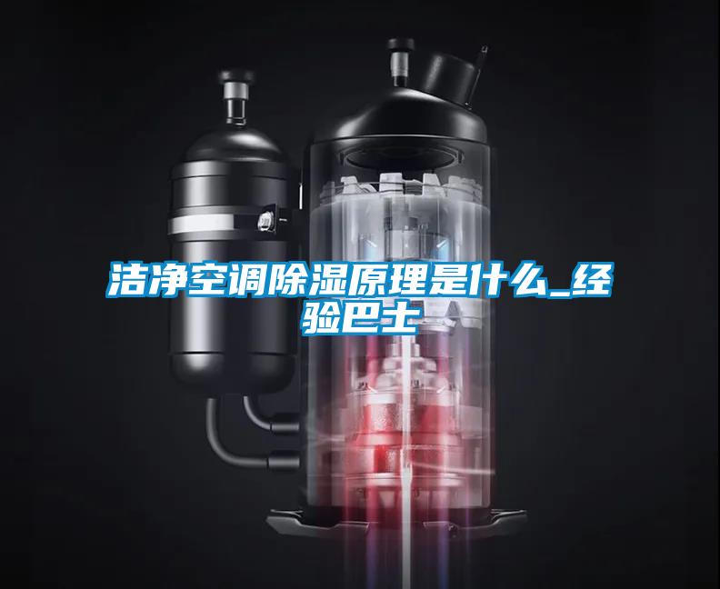 潔凈空調除濕原理是什么_經驗巴士