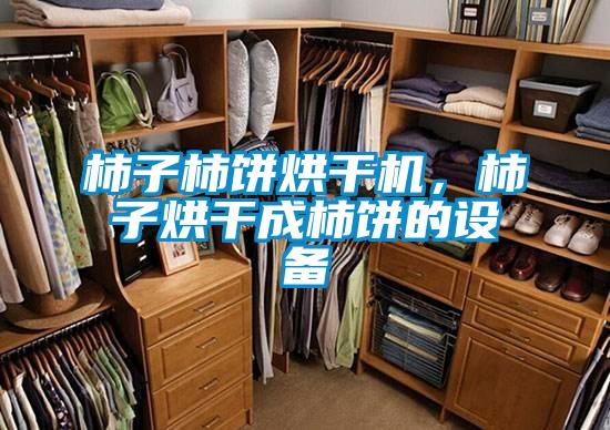 柿子柿餅烘干機，柿子烘干成柿餅的設備