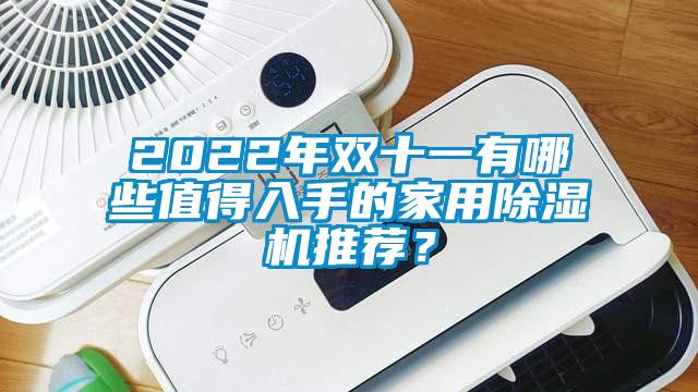 2022年雙十一有哪些值得入手的家用除濕機推薦?
