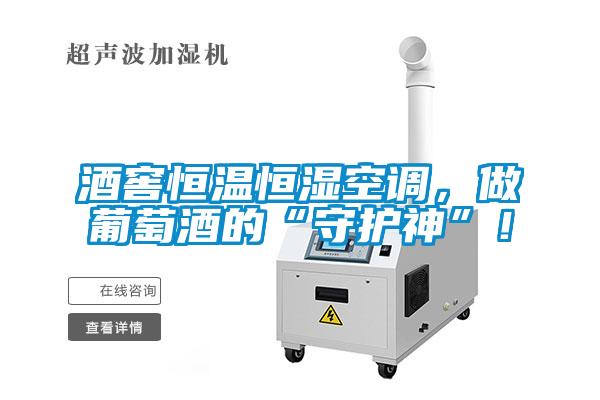酒窖恒溫恒濕空調，做葡萄酒的“守護神”！