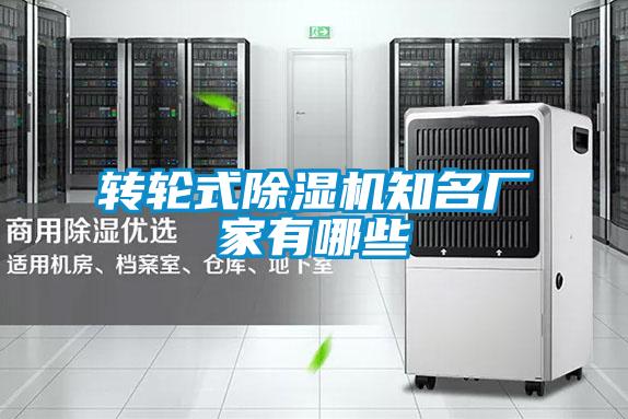 轉輪式除濕機知名廠家有哪些