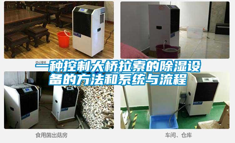 一種控制大橋拉索的除濕設備的方法和系統與流程