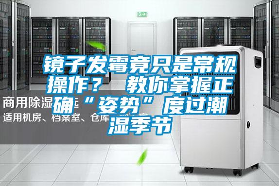 鏡子發霉竟只是常規操作？ 教你掌握正確“姿勢”度過潮濕季節