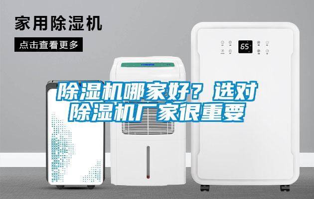 除濕機哪家好?選對除濕機廠家很重要