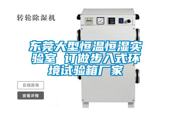 東莞大型恒溫恒濕實驗室 訂做步入式環境試驗箱廠家