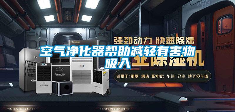 空氣凈化器幫助減輕有害物吸入