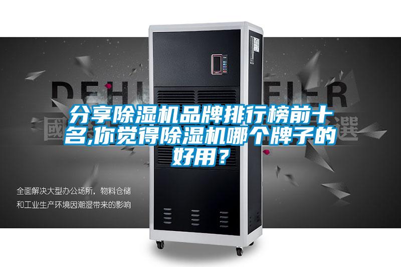 分享除濕機(jī)品牌排行榜前十名,你覺得除濕機(jī)哪個(gè)牌子的好用?