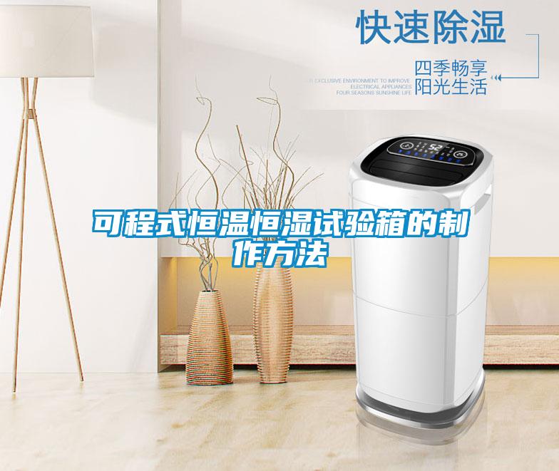 可程式恒溫恒濕試驗箱的制作方法