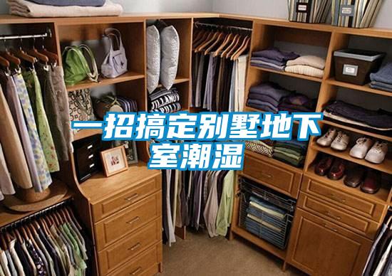 一招搞定別墅地下室潮濕