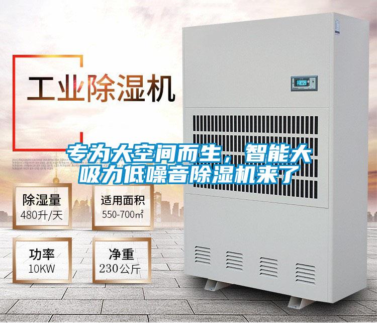 專為大空間而生,智能大吸力低噪音除濕機來了