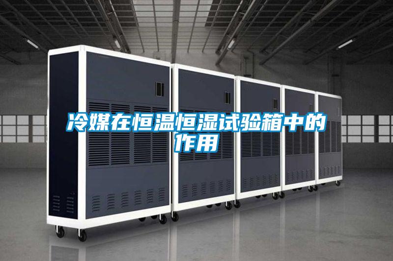 冷媒在恒溫恒濕試驗(yàn)箱中的作用