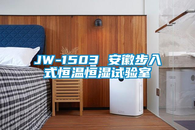 JW-1503 安徽步入式恒溫恒濕試驗(yàn)室