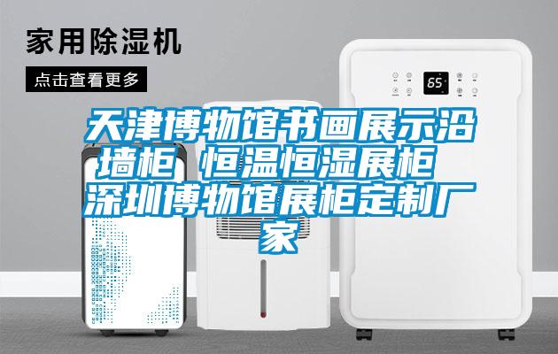 天津博物館書(shū)畫(huà)展示沿墻柜 恒溫恒濕展柜 深圳博物館展柜定制廠家