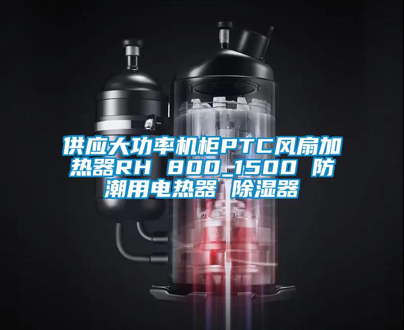 供應(yīng)大功率機(jī)柜PTC風(fēng)扇加熱器RH 800_1500 防潮用電熱器 除濕器