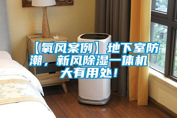 【氧風案例】地下室防潮，新風除濕一體機大有用處！