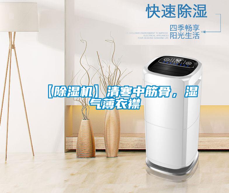 【除濕機】清寒中筋骨，濕氣薄衣襟