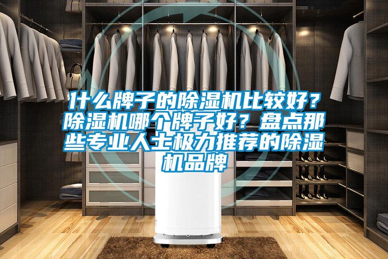 什么牌子的除濕機比較好?除濕機哪個牌子好?盤點那些專業人士極力推薦的除濕機品牌