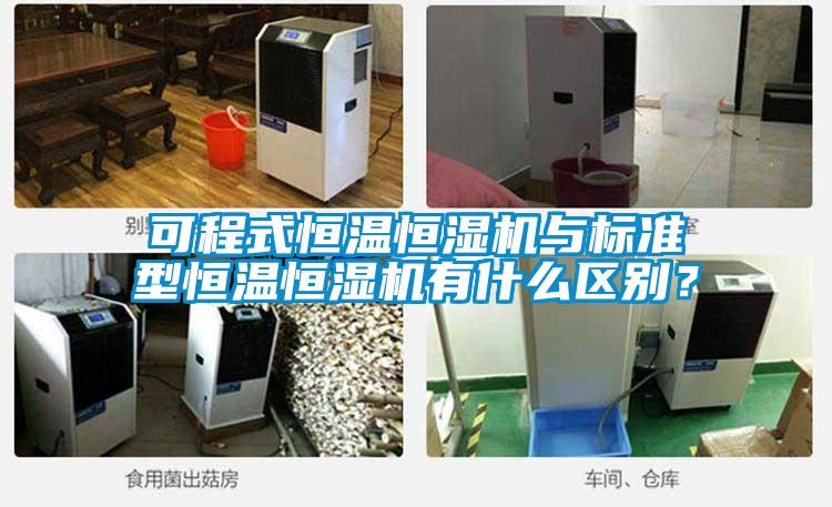 可程式恒溫恒濕機(jī)與標(biāo)準(zhǔn)型恒溫恒濕機(jī)有什么區(qū)別？