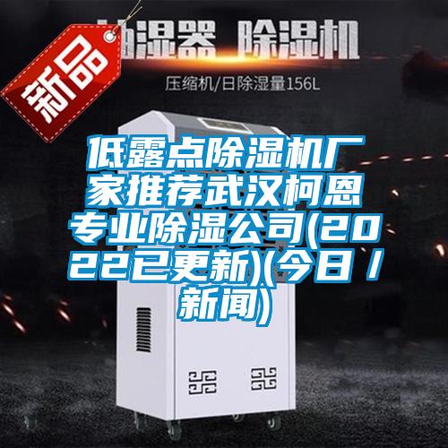 低露點除濕機廠家推薦武漢柯恩專業除濕公司(2022已更新)(今日/新聞)