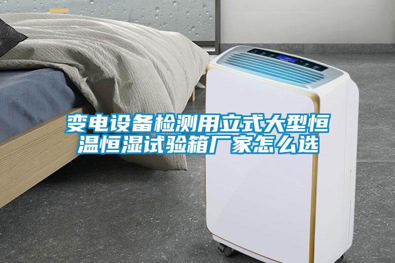 變電設備檢測用立式大型恒溫恒濕試驗箱廠家怎么選