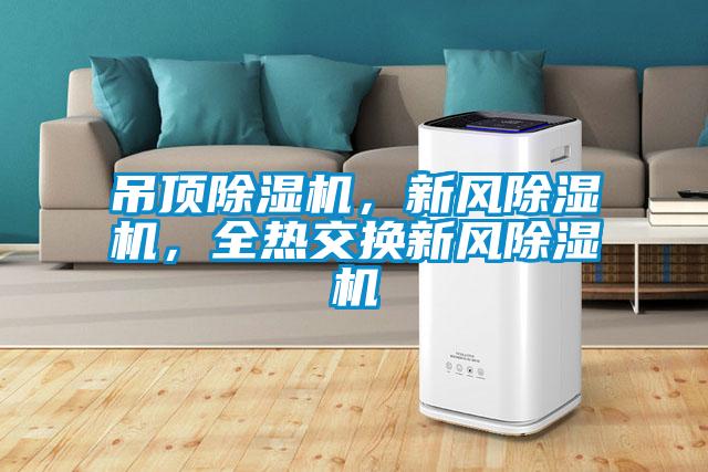 吊頂除濕機，新風除濕機，全熱交換新風除濕機