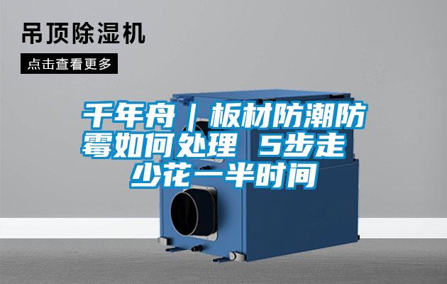 千年舟｜板材防潮防霉如何處理 5步走 少花一半時間