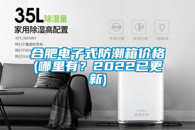 合肥電子式防潮箱價格(哪里有?2022已更新)