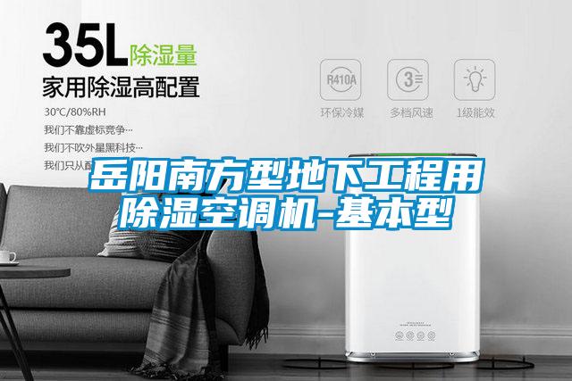 岳陽南方型地下工程用除濕空調(diào)機-基本型