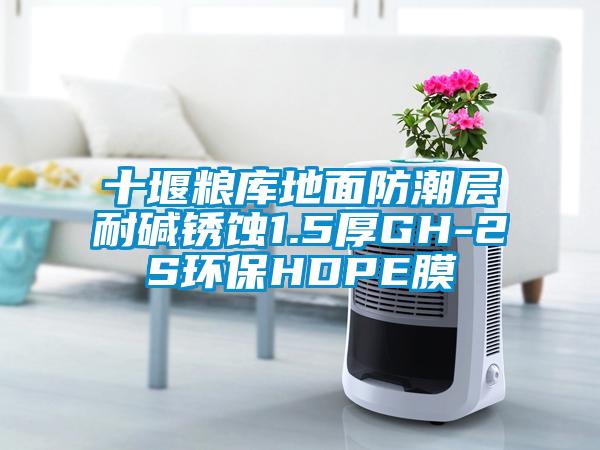 十堰糧庫地面防潮層耐堿銹蝕1.5厚GH-2S環(huán)保HDPE膜