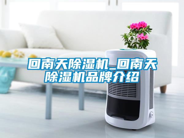 回南天除濕機_回南天除濕機品牌介紹