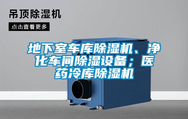 地下室車庫除濕機、凈化車間除濕設備;醫藥冷庫除濕機