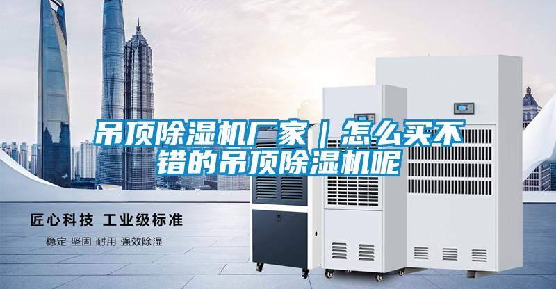 吊頂除濕機廠家|怎么買不錯的吊頂除濕機呢