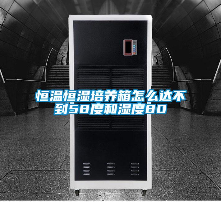 恒溫恒濕培養(yǎng)箱怎么達不到58度和濕度80