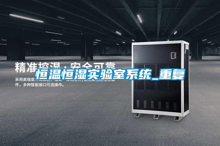 恒溫恒濕實驗室系統_重復