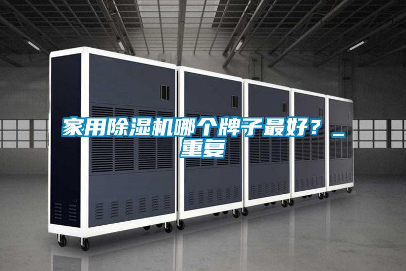 家用除濕機(jī)哪個牌子最好?_重復(fù)
