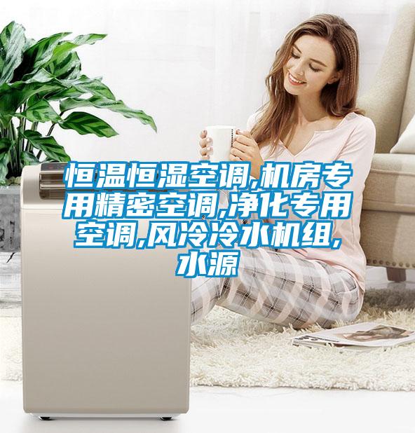 恒溫恒濕空調,機房專用精密空調,凈化專用空調,風冷冷水機組,水源