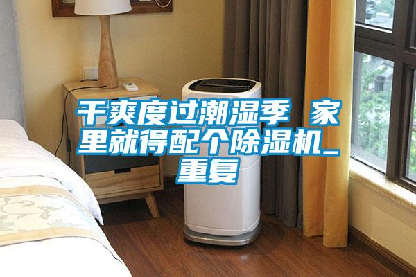 干爽度過潮濕季 家里就得配個除濕機_重復