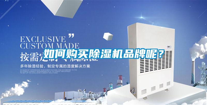 如何購買除濕機品牌呢?