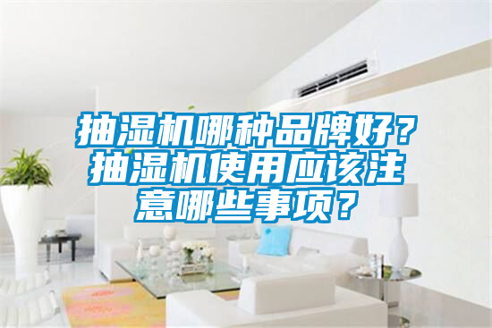 抽濕機哪種品牌好？抽濕機使用應(yīng)該注意哪些事項？