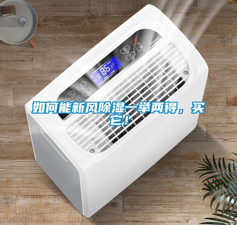 如何能新風(fēng)除濕一舉兩得，買它！