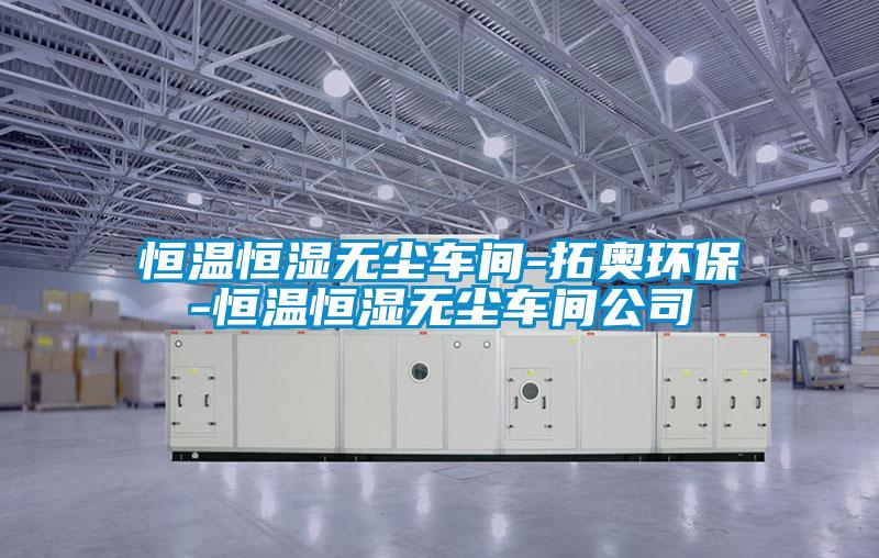 恒溫恒濕無塵車間-拓奧環(huán)保-恒溫恒濕無塵車間公司