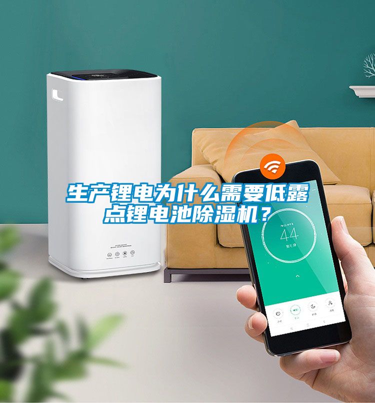 生產鋰電為什么需要低露點鋰電池除濕機?