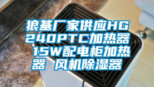 狼基廠家供應HG240PTC加熱器 15W配電柜加熱器 風機除濕器