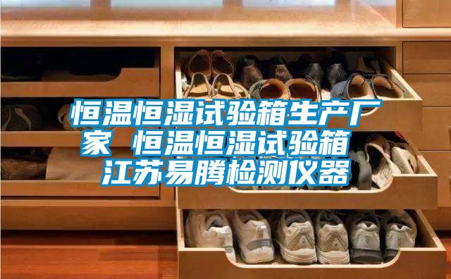恒溫恒濕試驗箱生產廠家 恒溫恒濕試驗箱 江蘇易騰檢測儀器